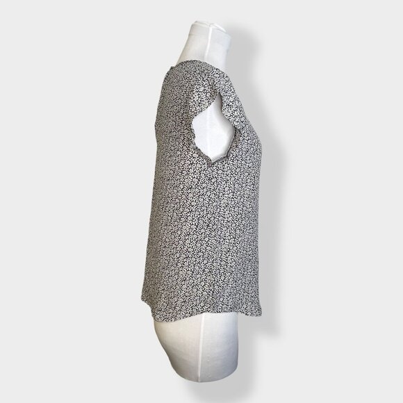 Joie Silk Floral Printed Blouse - Picture 2 of 4